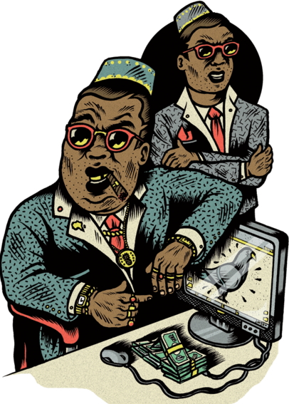 nigerian duped briton