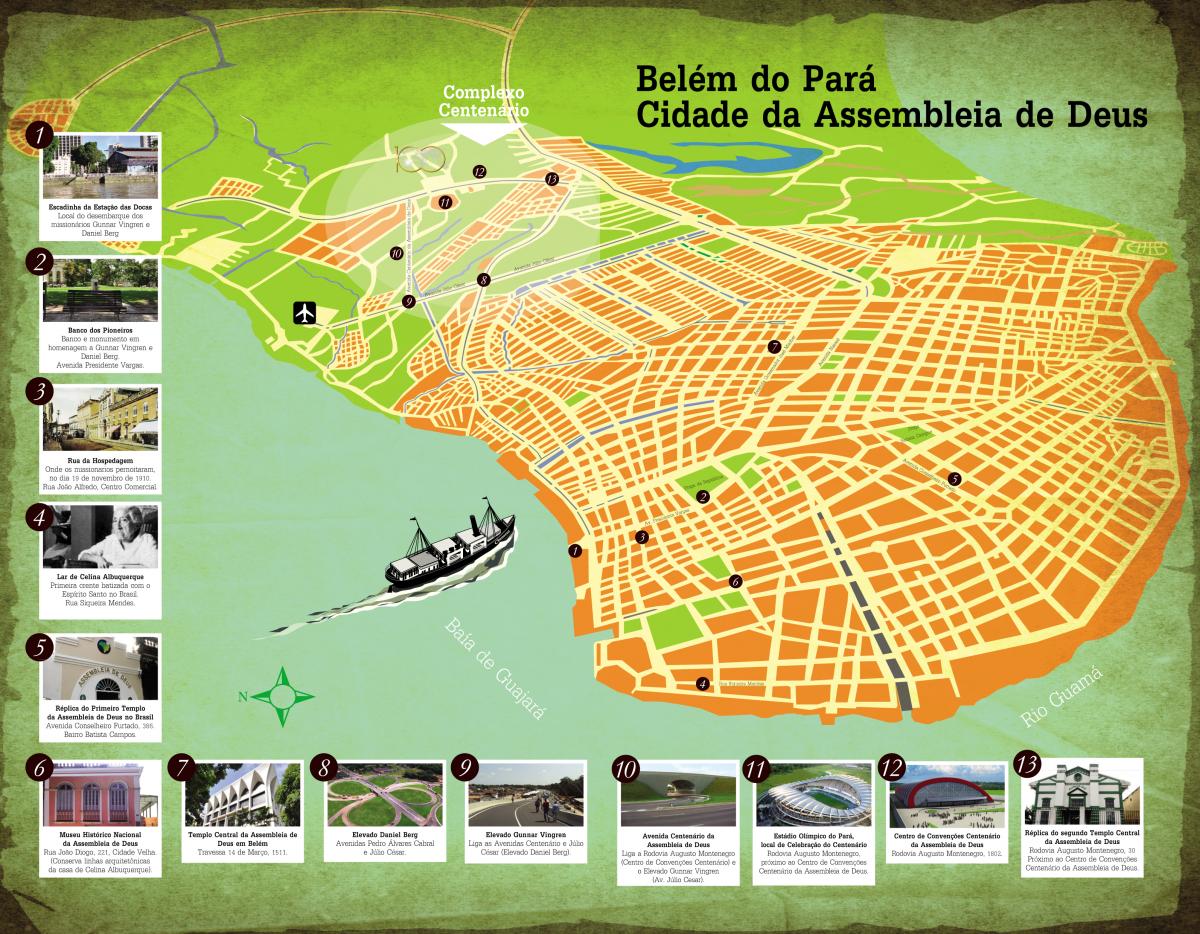 Torre De Belem Map