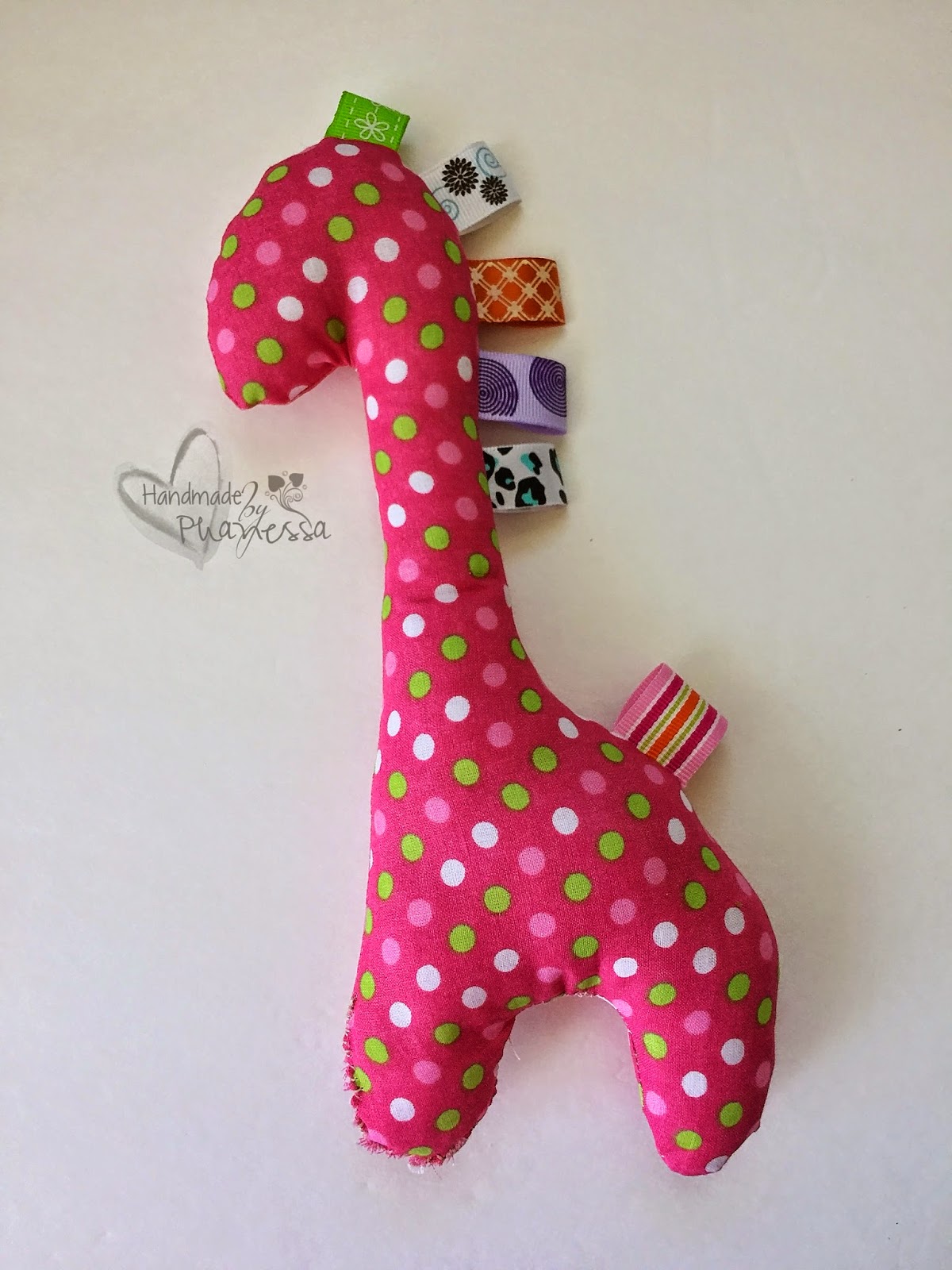 Phanessa's Crafts Baby Giraffe Tag Toy