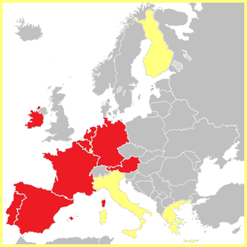 Mapa Europa 2004