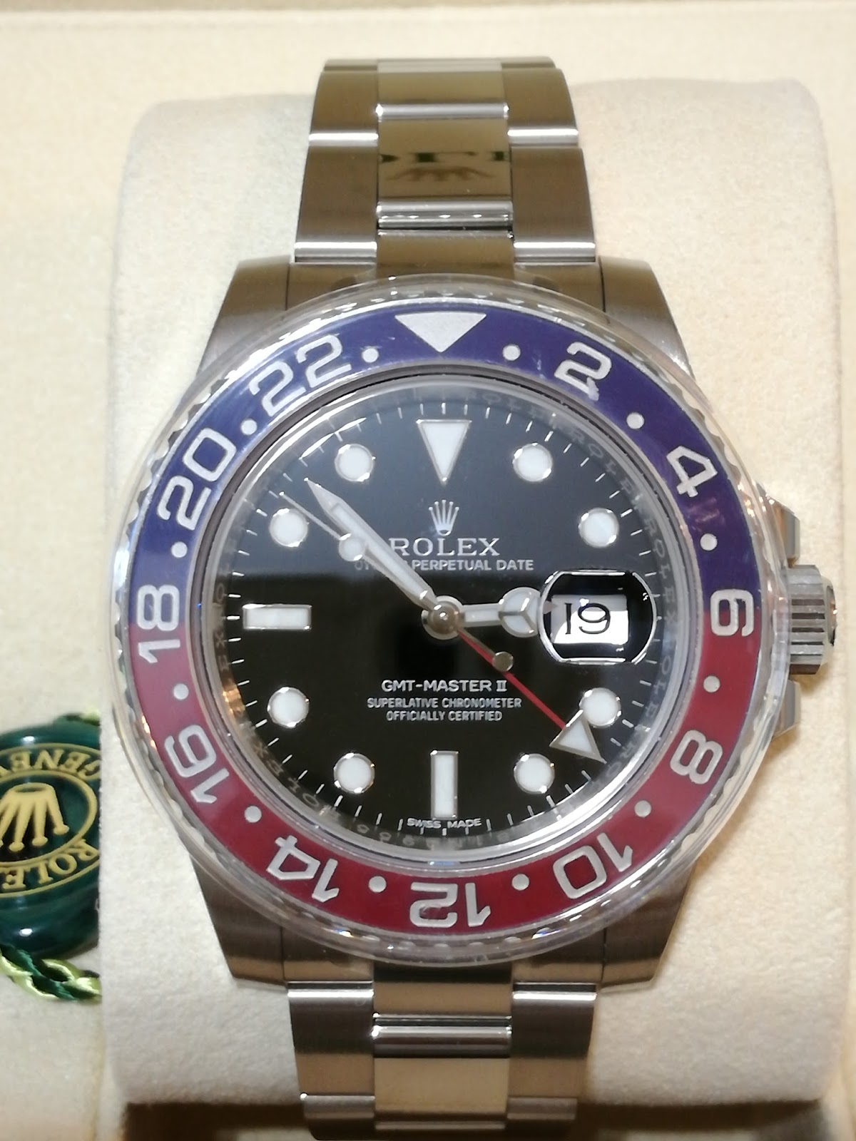 Hong Kong Watch Fever 香港發燒友 Rolex GMT Master II White Gold Ref 116719BLRO