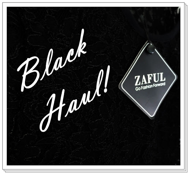 zaful black haul