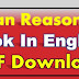 Kiran Reasoning Book PDF in English Reasoning Chapter wise Solved papers PDF