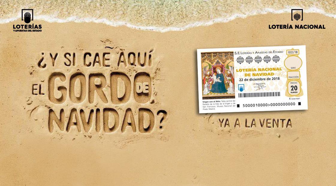 Comprar Loteria de Navidad 2018 en