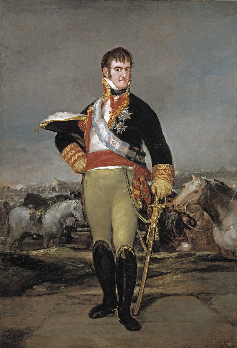 Don Fernando VII "El Deseado" Rey de España e Indias