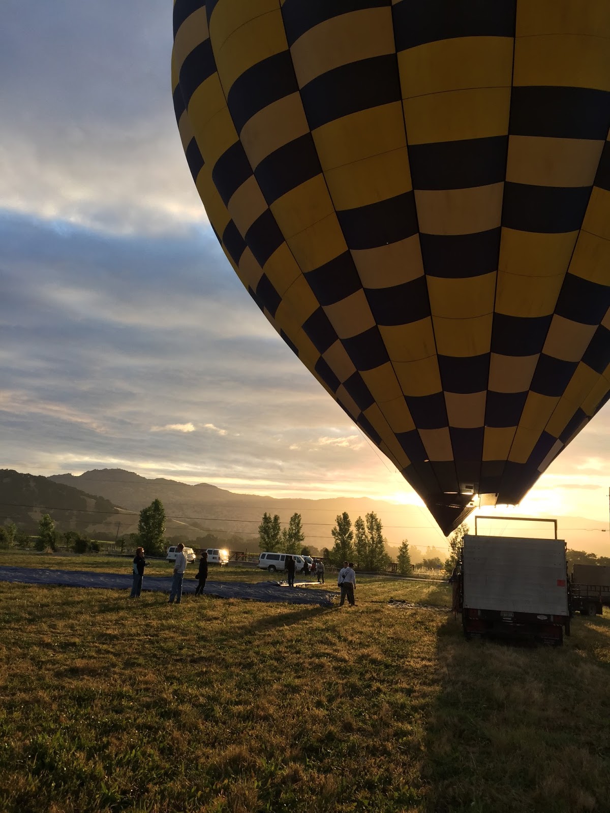 Summer Wind Hot Air Balloon in Napa, California