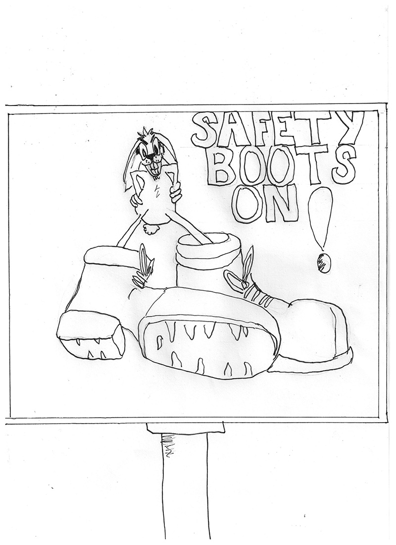 workplace safety coloring pages - photo #1