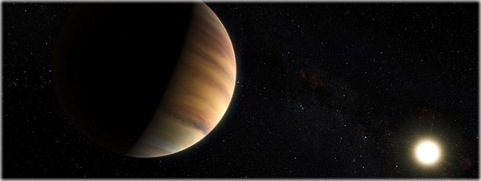 exoplaneta detectado pela luz visível