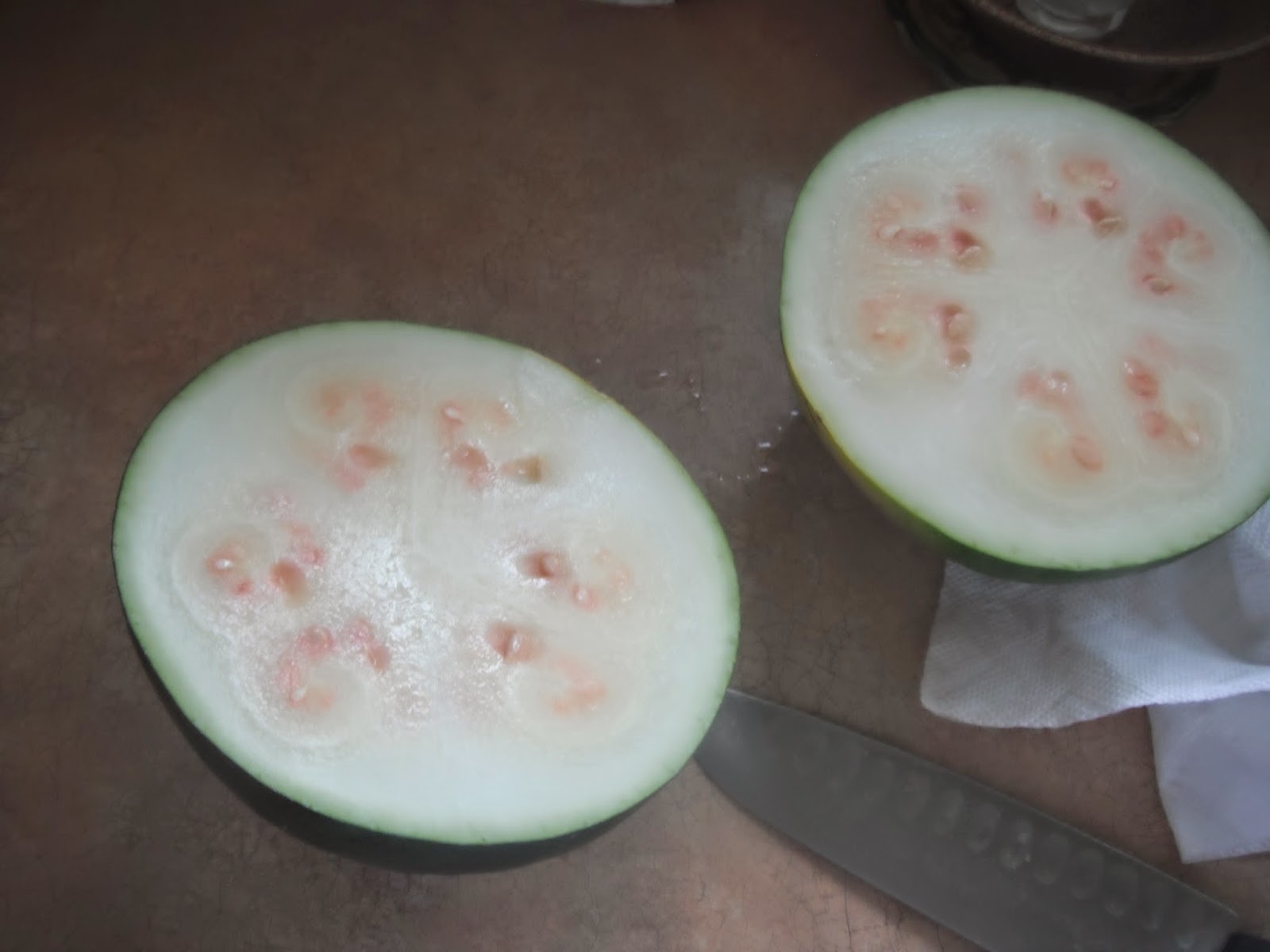 Mark Bellis Sugar Baby watermelon ripeness test