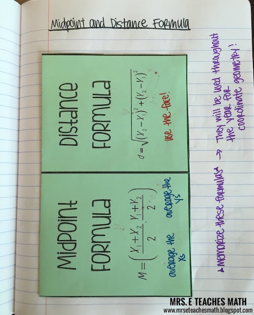 midpoint-and-distance-formulas-interactive-notebook-page-mrs-e-teaches-math