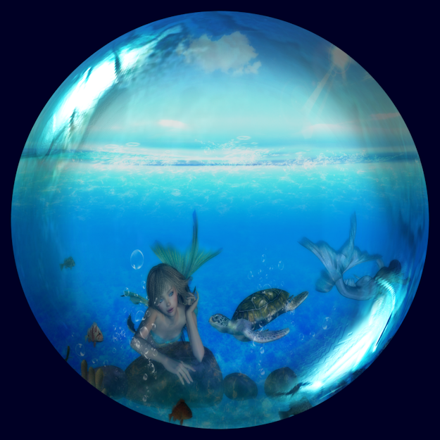 FREE PNG PSD PSP TUBES from Pewter7 PNG Glass Fantasy Balls set 2