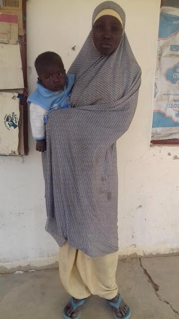 BREAKING News:Update!!! See Photos of Chibok School Girl and Her Baby Rescued by Nigerian Army in Sambisa Forest Today
