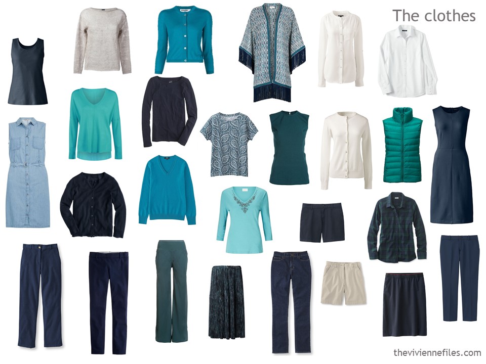 12 Months 12 Outfits In A Navy Based Capsule Wardrobe An