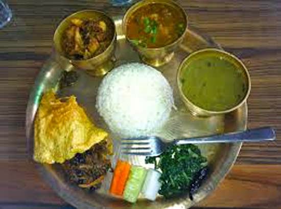 Nepali Typical food information: Nepali khana ( food )