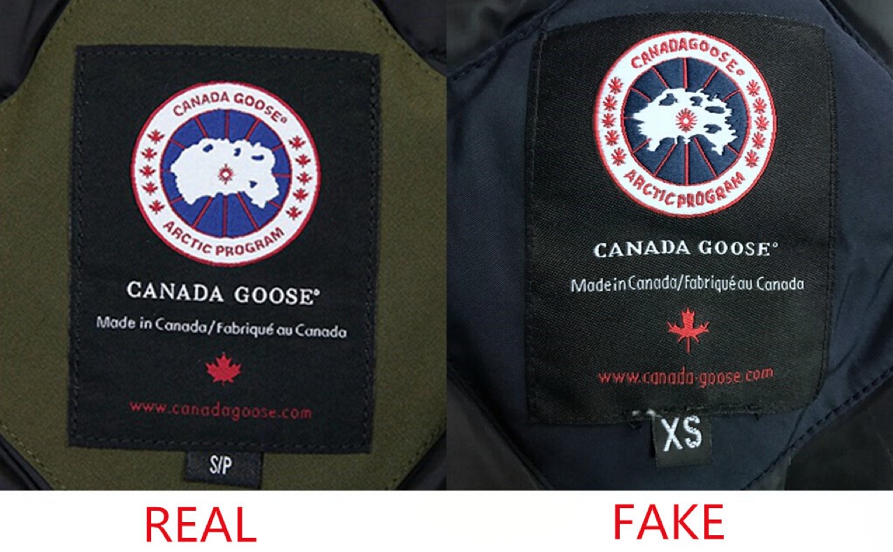 Canada Goose Patch Real Vs Fake Canada Goose The Chilliwack Bomber Jacket