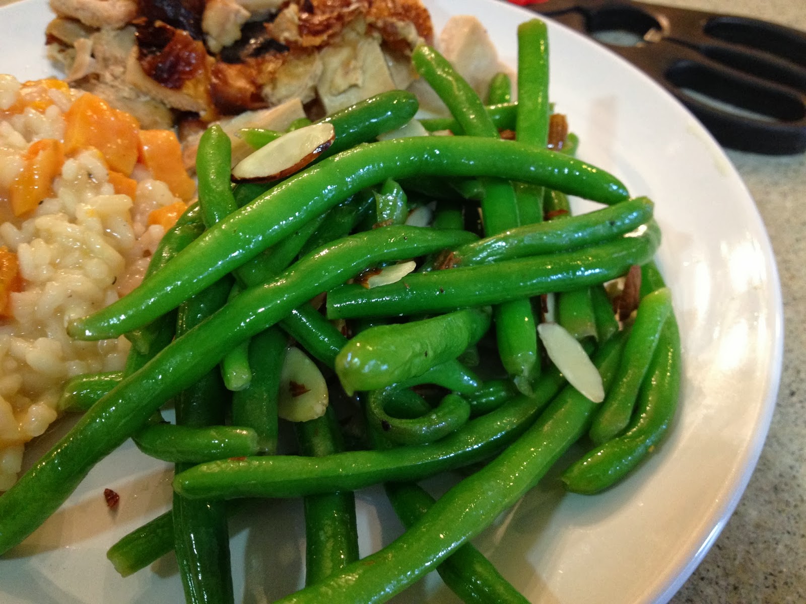 Corcoran Street Kitchen Green Beans with Almonds and Lemon