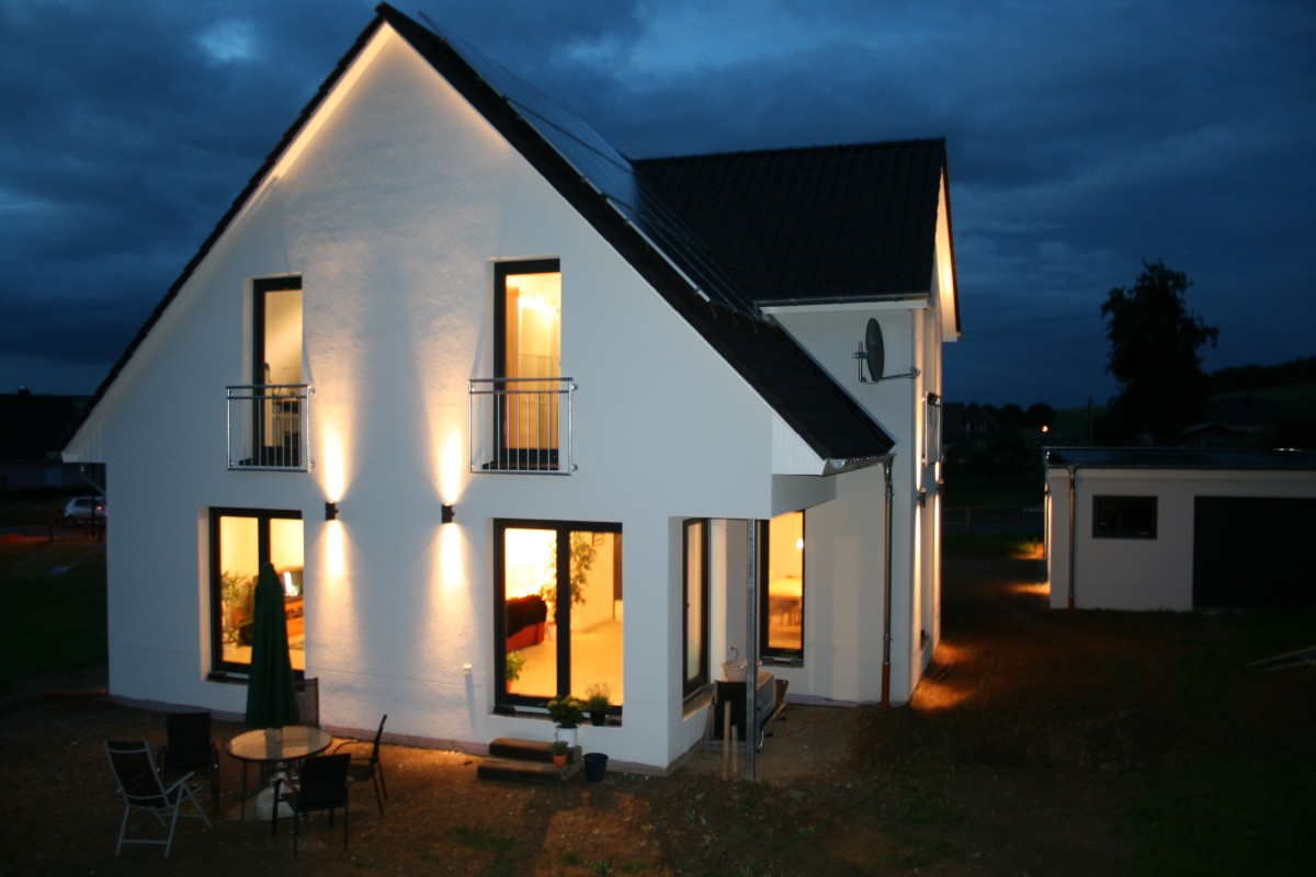 Mein Baublog: Illumination (3) - Außenbeleuchtung