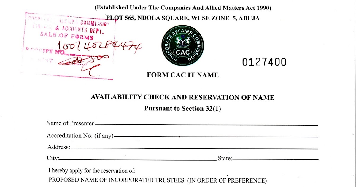 My Views. (JERRY EDO BLOG.) HOW TO REGISTER A CHURCH IN NIGERIA WITH