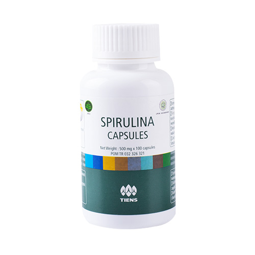 Suplemen Peninggi Badan Tiens Kalsium NHCP, Zinc dan Spirulina Tiens