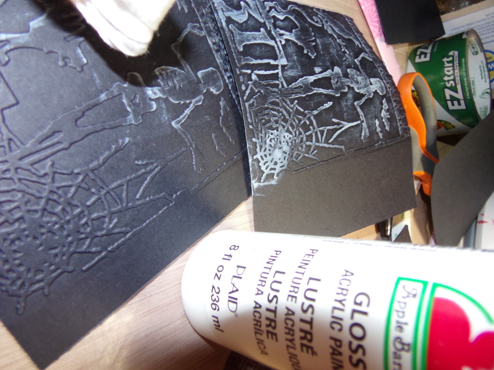 Put the Glue Down Reinforced Strong Handmade Scrapbook or Mini Album