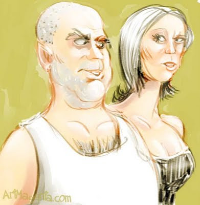 Caricature by ArtMagenta.com