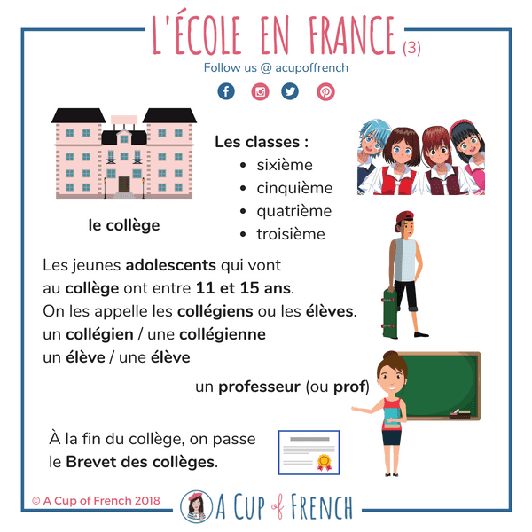 LA PROF DE FLE: Le système scolaire en France