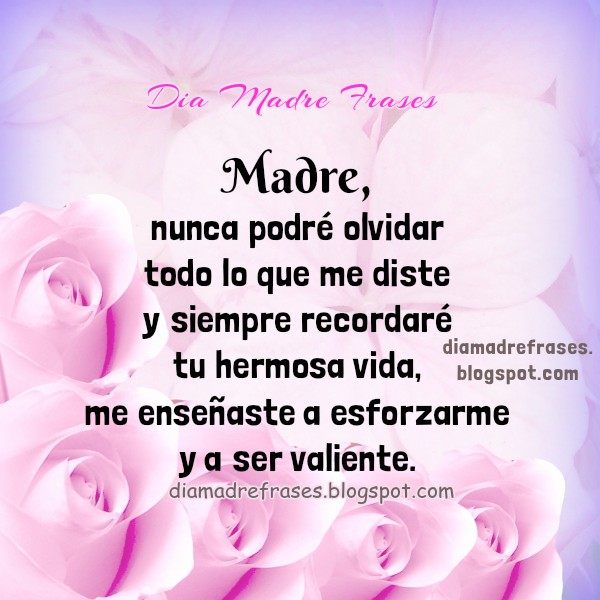Día de la Madre Frases: Frases con Imágenes para una Madre que murió ...