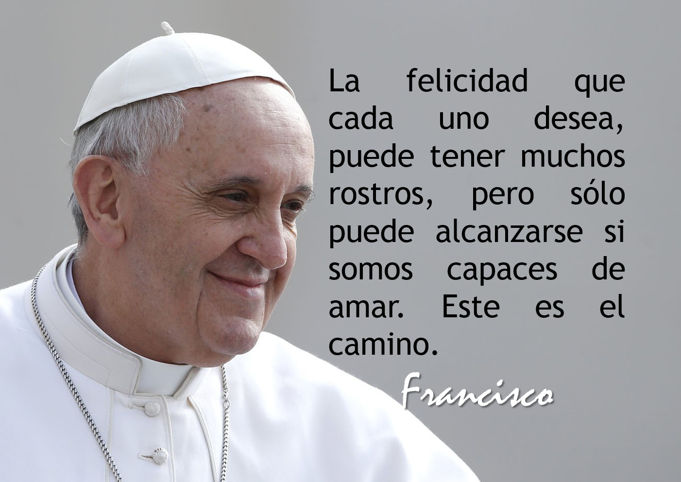Mensaje del papa francisco sobre el amor [PUNIQRANDLINE-(au-dating-names.txt) 62