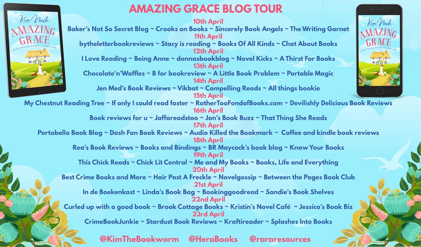 Amazing Grace by Kim Nash BookReview BlogTour