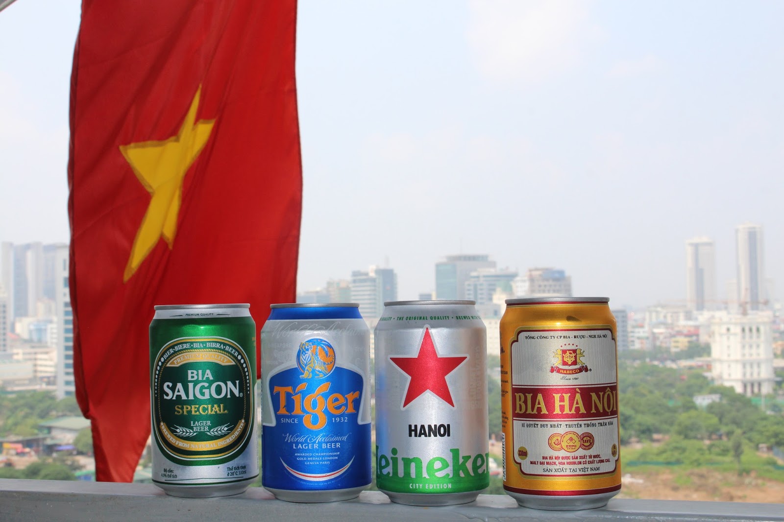 Hiram to Hanoi Vietnamese beer