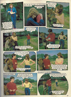Horsing Around photo story from Jackie annual '84, starring Alan Cumming 2