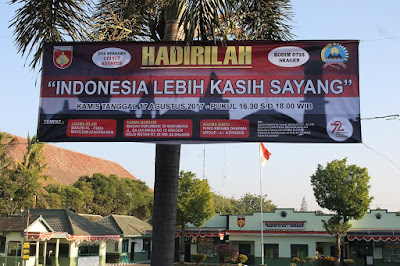 KODIM SRAGEN AKAN GELAR DOA BERSAMA PADA 171717