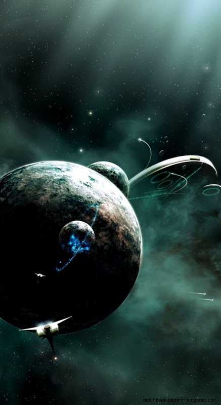 Outer Space Planets   The iPhone Wallpapers