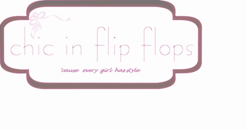 Chic in flip flops