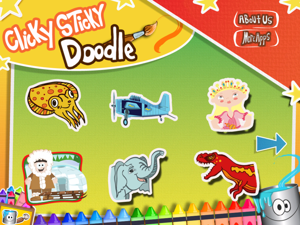ClickySticky Doodle {App Review and Giveaway}