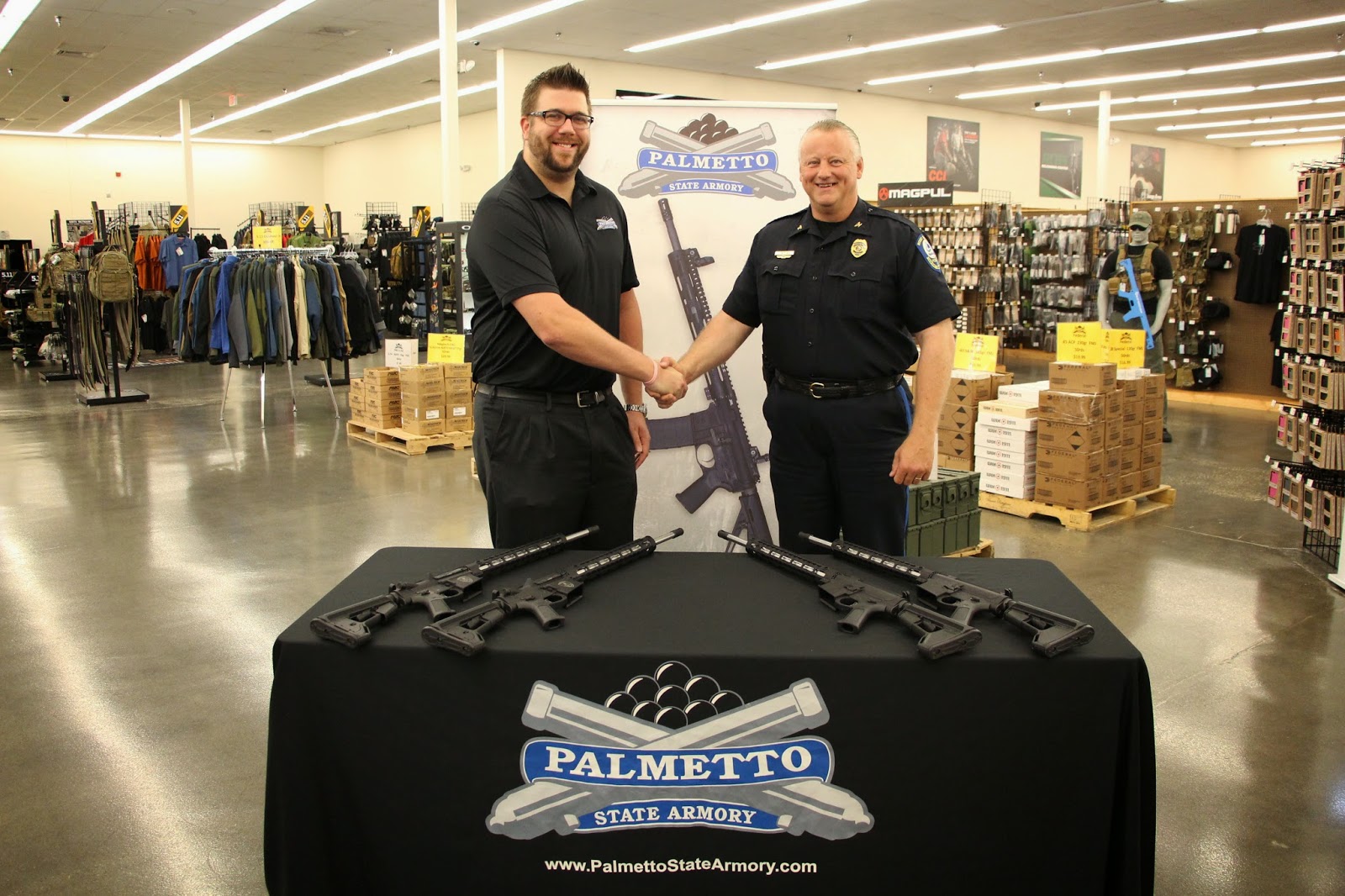 Palmetto State Armory Donates Rifles