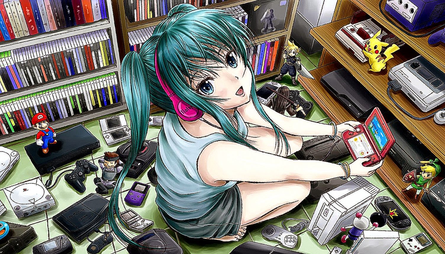 Cute Miku Hatsune 1345 HD Wallpaper