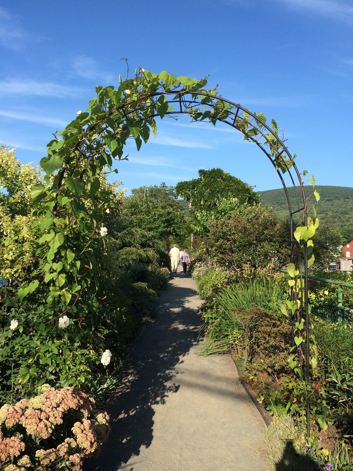 A Lovely Life, Indeed The Bridge of Flowers in Shelburne Falls