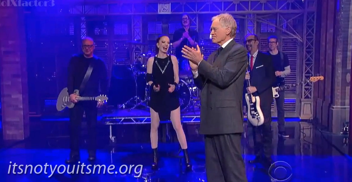 Garbage Brings The Battle To Letterman