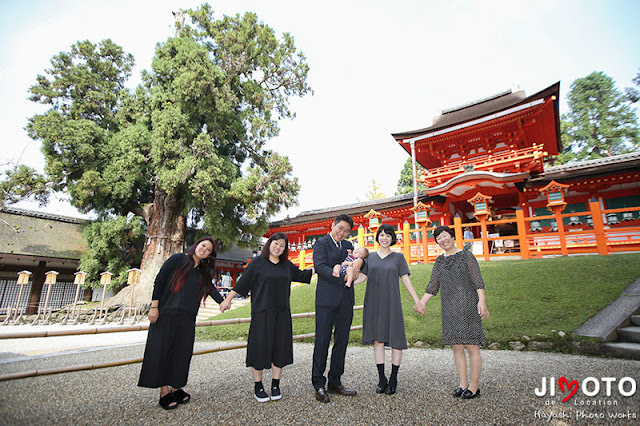 春日大社お宮参り出張撮影