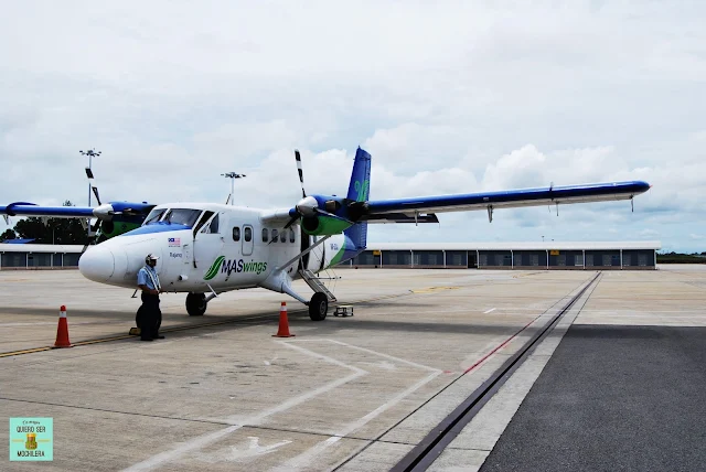 Transporte aéreo en Borneo (Malaysia)