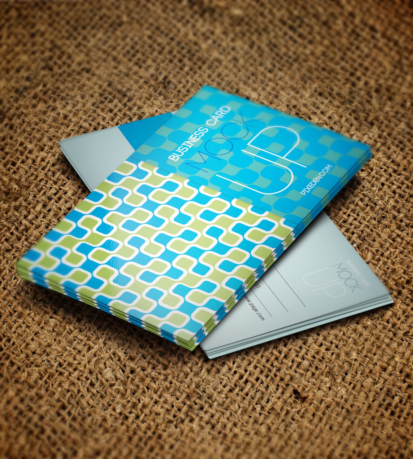 3D Mock Up Kartu Nama