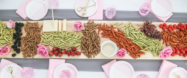 Boho Grazing Table Runner with Harvest Snaps by The Celebration Stylist