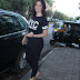 Raai Laxmi Without Makeup Face In Black Dress