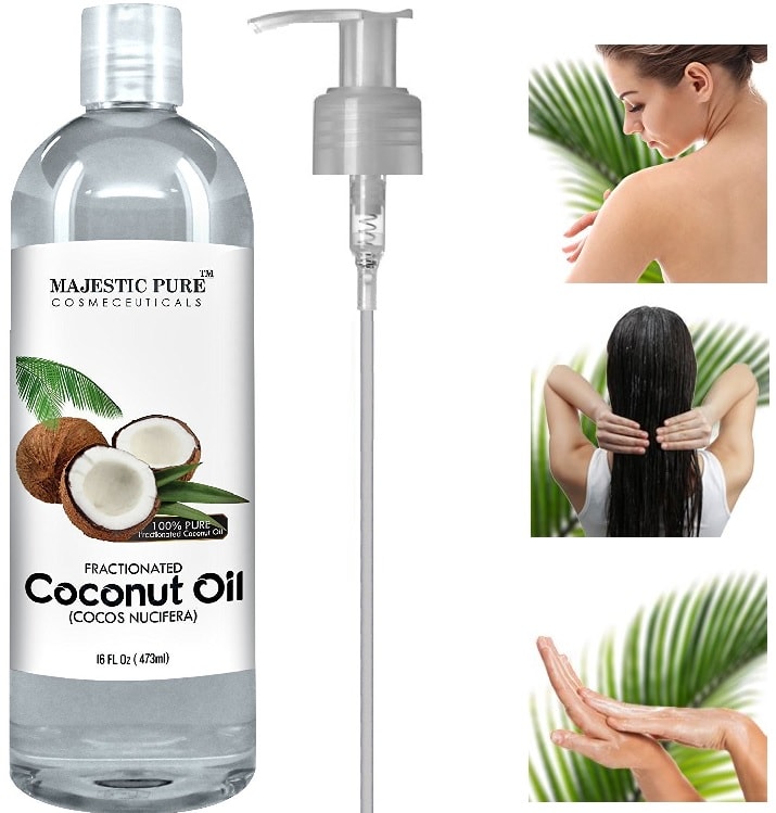 Majestic Pure Fractionated Coconut Oil