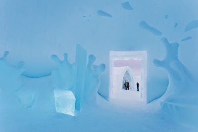 Los Hoteles más extraños de mundo, el hotel de hielo habitaciones nuevas cada año