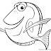 HD Finding Nemo Dory Coloring Pages Library