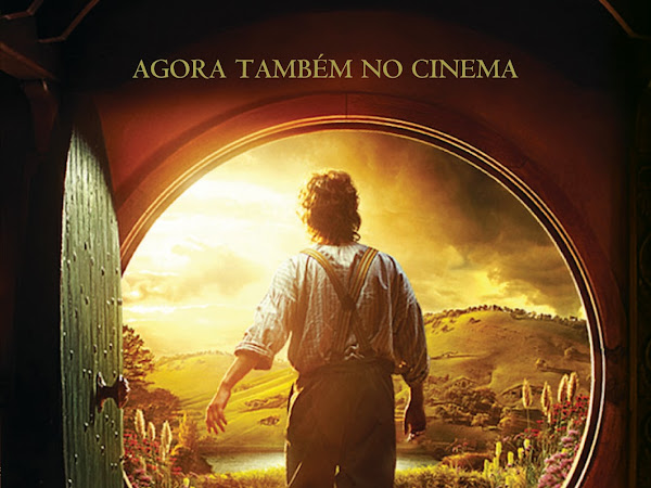 O Hobbit de J. R. R. Tolkien edição com a capa do filme em pré-venda