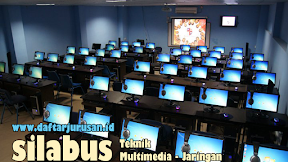 Daftar Silabus / Mata Kuliah Yang Dipelajari Pada Teknik Multimedia dan Jaringan