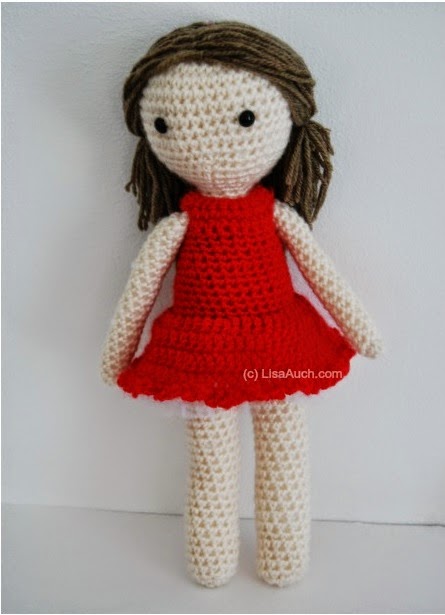 Free Crochet Amigurumi Doll Pattern (A Basic Crochet Doll Pattern FREE) 